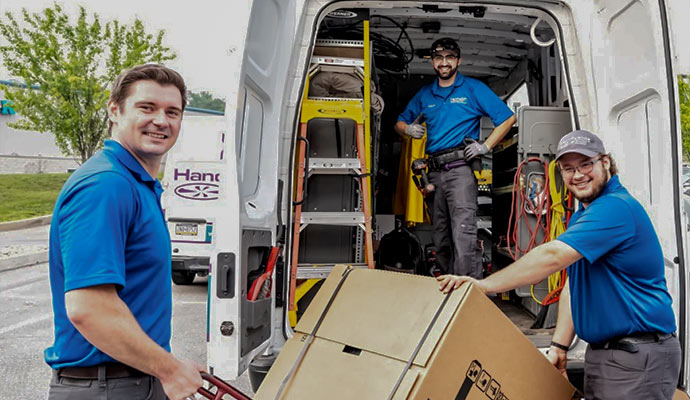 Handyside Plumbing HVAC and Electrical professional team