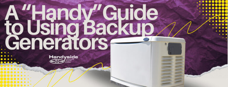 Handy guide to using backup generators