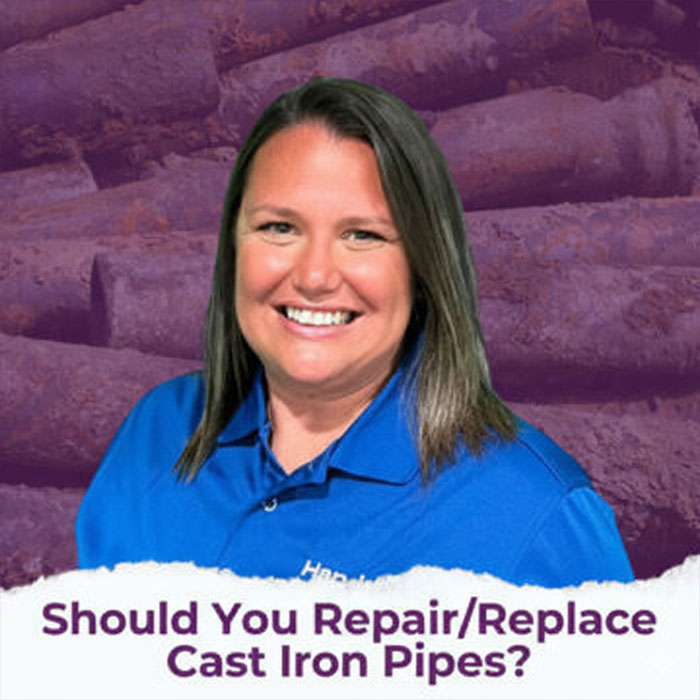 Should you repair or replace cast iron pipes video