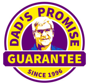 Dad's promise guarantee logo