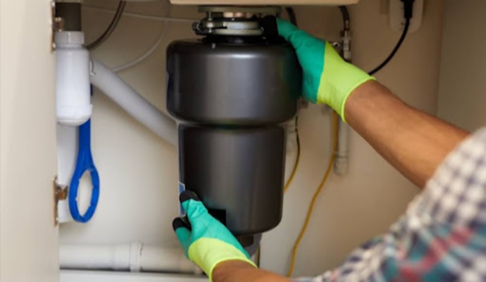 Garbage disposal installation