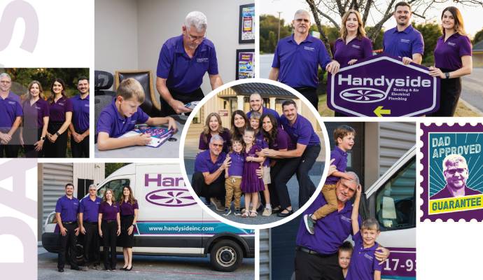 Handyside Dads Promise Collage