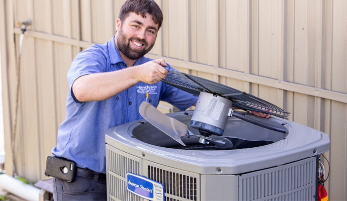 Professional heating system repairing service