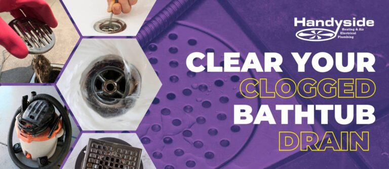 Clear your clogged bathtub drain