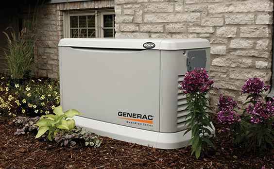 Generac backup generator.