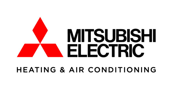 Mitsubishi Electric Heating & Air Conditioning logo.